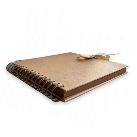 Baza albumowa dpCraft 30.5x30.5cm/40 kart, Kraft na spirali